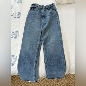 Abercrombie 90’s High Rise Straight Leg Jeans